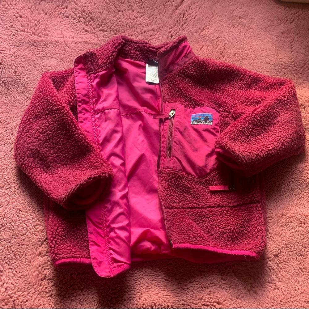 Girls Patagonia Fleece Jacket